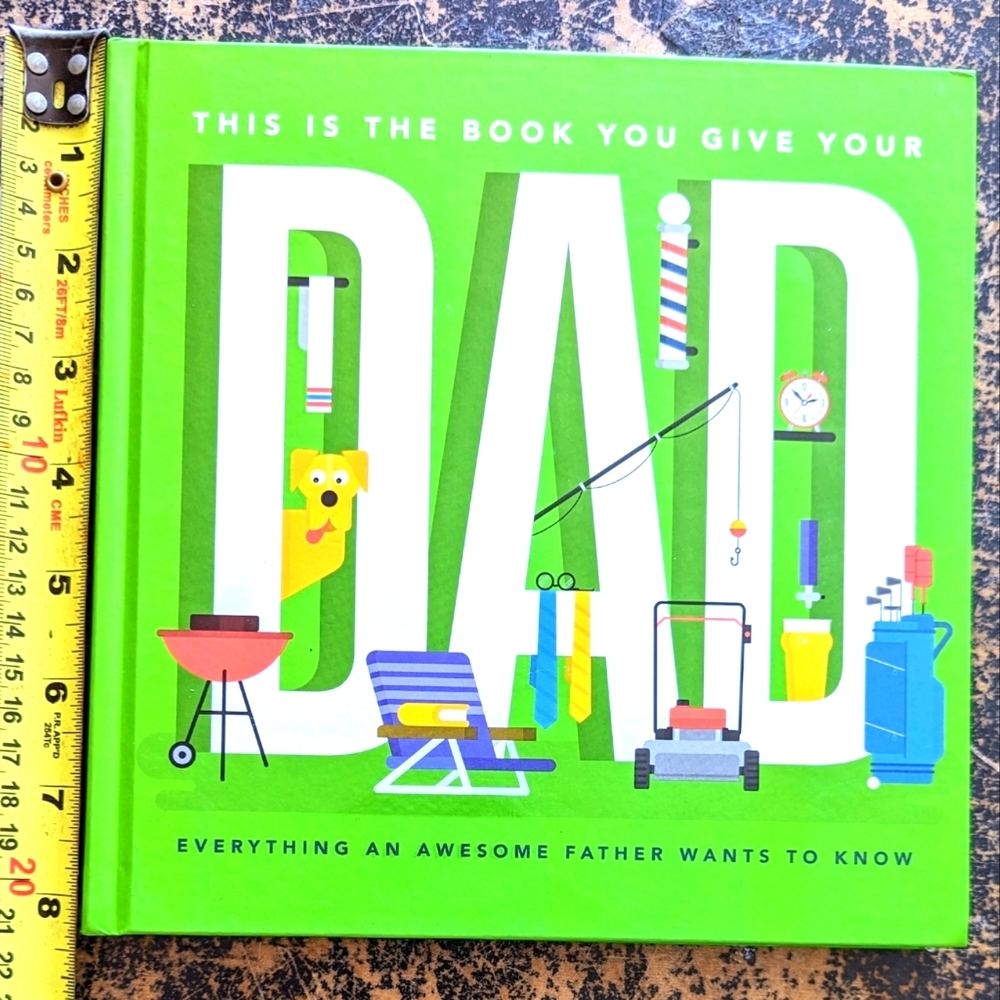 Dad- Everything an Awesome Father... - Hardcover book 🤩HOST PICK🤩